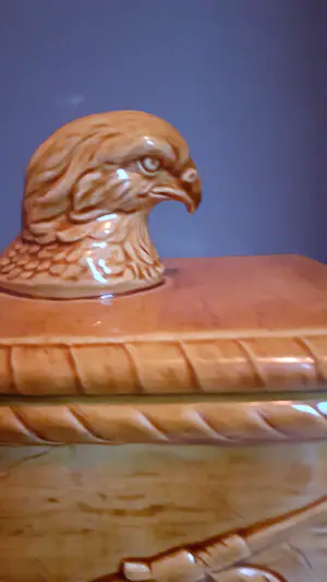 Niet of onleesbaar gesigneerd - Native Indian tabakspot USA Choctaw indians Oklahoma kopen? Bied vanaf 1!