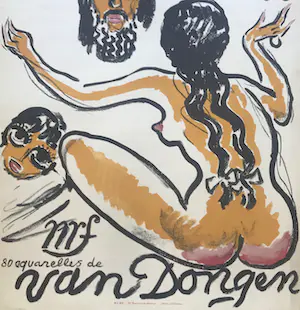 Kees van Dongen - Lithografische affiche - 1955 - 'Mille nuits et une nuit' kopen? Bied vanaf 350!