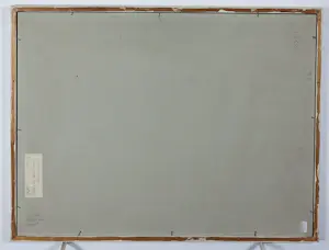 Harmen Klaas Post - Olieverf op paneel, Huis in het bos - Ingelijst kopen? Bied vanaf 120!