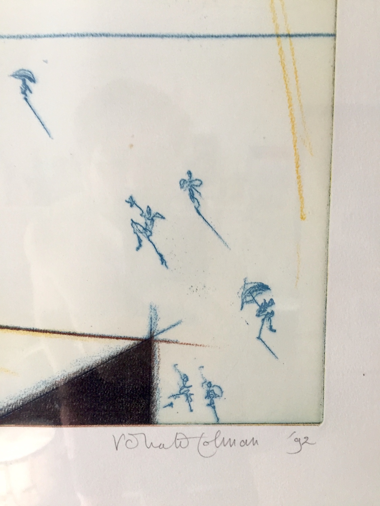 Ronald Tolman - Kleurets (tweeluik), Ingelijst kopen? Bied vanaf 240!