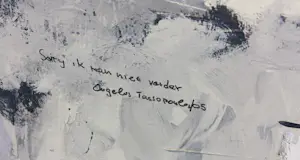 Angelos Tassopoulos - Olieverf op doek, Sorry ik kan niet verder - Zeer groot kaufen? Bieten Sie von 300!