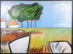 Philip Vencken - Olieverf op doek, Vlaanderen (Groot) kopen? Bied vanaf 1!