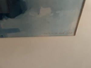 Ruud van der Beele - Gemengde techniek op papier - Z.t. Abstract - Ingelijst kopen? Bied vanaf 1!