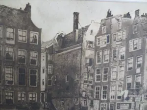 Willem Witsen - Amsterdam Oude Zijds Kolk 1897 kopen? Bied vanaf 275!