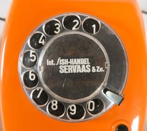 Servaas - Lot van draaischijf telefoon en offset, Int. Fish-handel Servaas & Zn. kopen? Bied vanaf 350!
