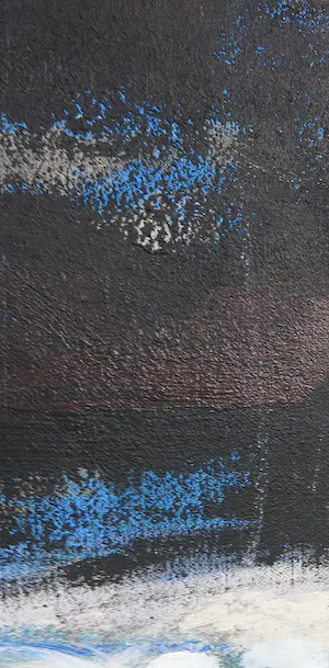 Hannes Postma - Olieverf op doek, Figuren op zee kopen? Bied vanaf 50!