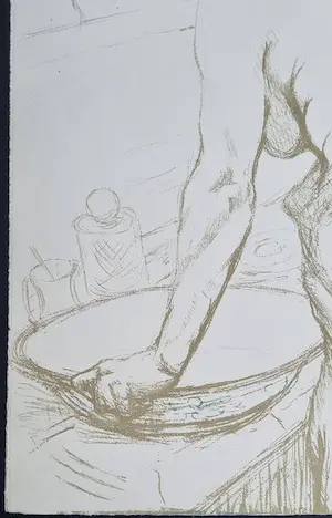 Henri de Toulouse-Lautrec - la toilette - Femme qui se lave kopen? Bied vanaf 80!