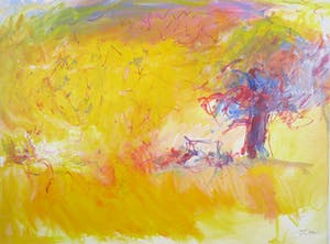 Franscz Witte - Acryl op papier, Sacraal kopen? Bied vanaf 1!