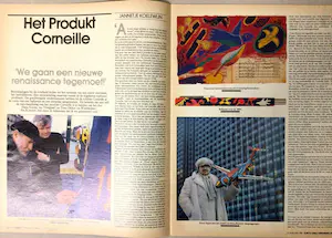 Pierre Alechinsky - Dotremont - Atlan - Corneille (1x Originele foto) - Heerup - Zeer goed kopen? Bied vanaf 60!