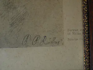 Peter Paul Rubens - Ingelijste prent, “Portret van zijn zoon Nicolas” kopen? Bied vanaf 1!