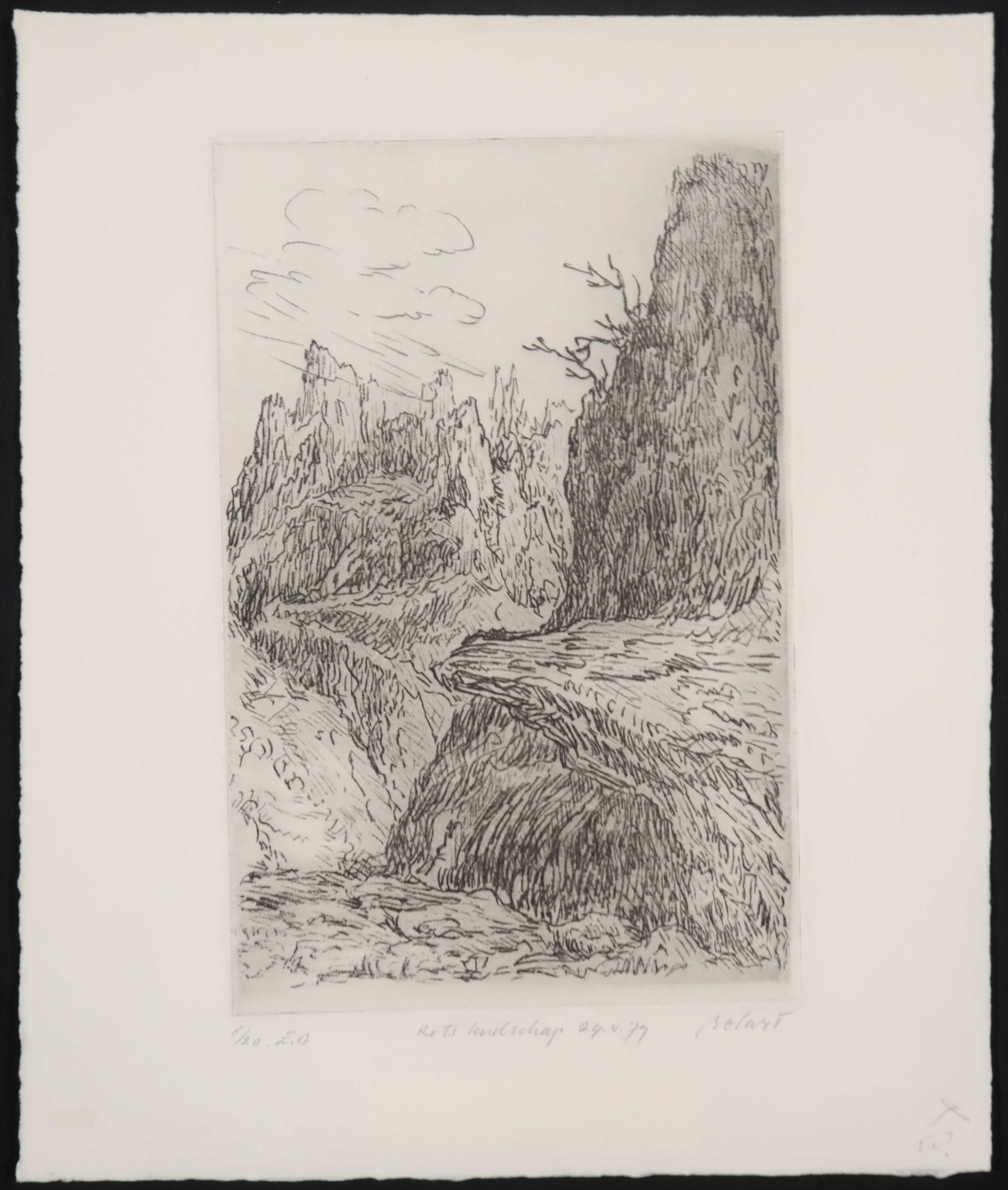 Gerard Bellaart - Lotje (E) met 6 etsen op papier kopen? Bied vanaf 1!