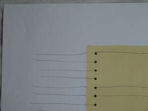 René Klinkers - Gemengde techniek , “4Kant met lijnen II” – gesigneerd kopen? Bied vanaf 25!