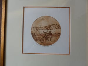 Leentje Linders - Ets. Titel, "De Vliegende Fiets". kopen? Bied vanaf 20!