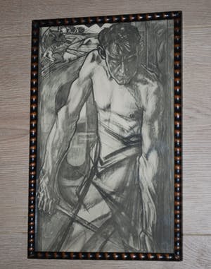 Herman Heijenbrock - Mijnwerker: handgesigneerd/gekleurd &Toorop's ijzergieter kopen? Bied vanaf 65!