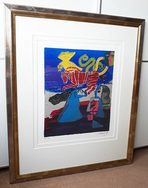 Corneille - Six reves peints, zeefdruk (prachtig ingelijst) kopen? Bied vanaf 325!