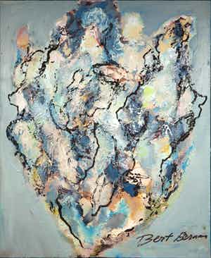 Bert Braam - Acryl op doek, Dariba (Groot) verkocht voor € 120!