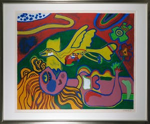 Corneille - Zeefdruk, Une beautée consultive - Ingelijst (Groot) kopen? Bied vanaf 500!