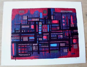 Wim Motz - Monotype: Compositie kopen? Bied vanaf 55!