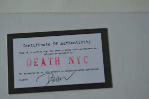 Death NYC - 'Monroe' kopen? Bied vanaf 150!