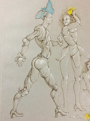 Leonor Fini - Zonder titel kopen? Bied vanaf 25!