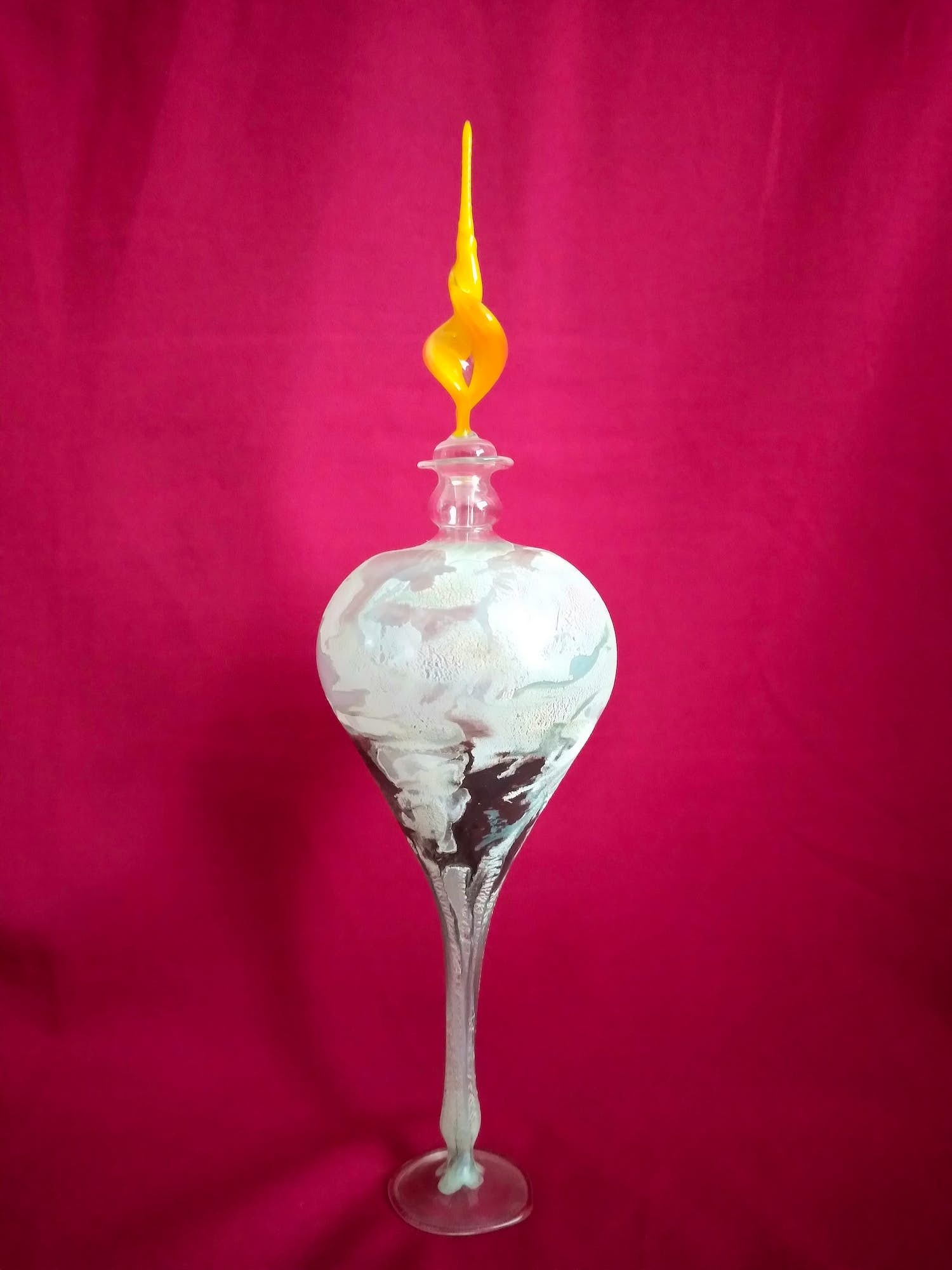 Miranda van der Waal - Betoverend glazen kunstobject, uniek verkocht voor € 55!