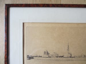 Walter Vaes - Veere gezien vanaf het veerse gat kopen? Bied vanaf 105!