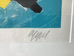 Karel Appel - Apres midi d’un singe sur la place de l’ecole V kopen? Bied vanaf 900!