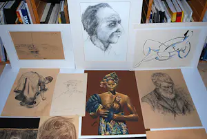 Karel Gomes - in een eclectisch kavel (ook Willem Klijn en G.L.Kiers) kopen? Bied vanaf 125!