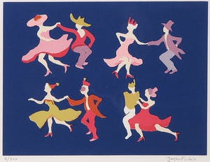 Jurjen Fontein - Zeefdruk, Zonder titel - Ingelijst kopen? Bied vanaf 35!