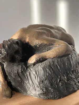 Brons (Onbekend) - Liggende vrouw kopen? Bied vanaf 139!