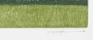 Joop Vegter - Mezzotint, Schuur van de buren kopen? Bied vanaf 1!
