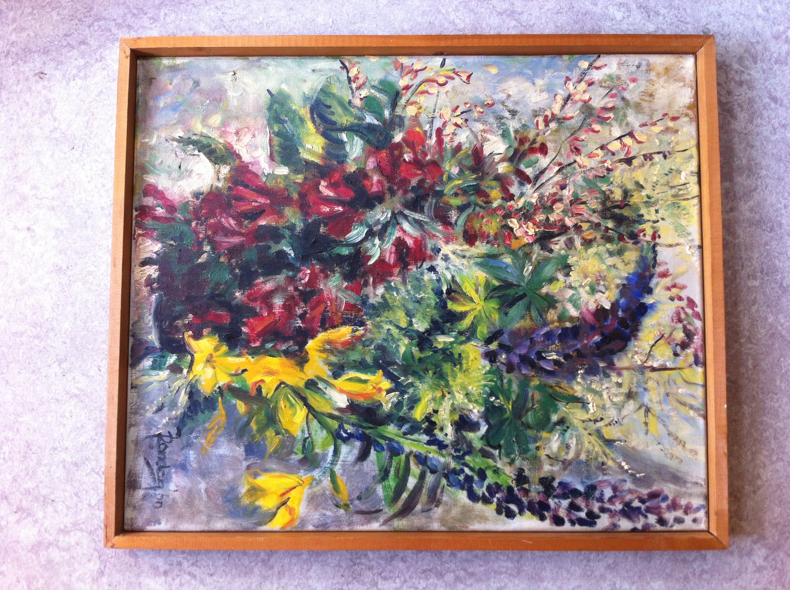 Jan Zondag - Bloemstilleven kopen? Bied vanaf 60!