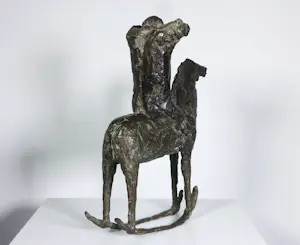 Kiny Copinga - Brons, Hobbelpaard kopen? Bied vanaf 375!