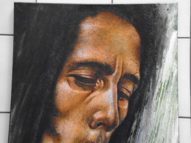 Niet of onleesbaar gesigneerd - Bob Marley kopen? Bied vanaf 1!