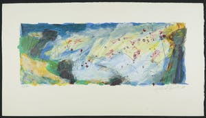 Richard Smeets - Zeefdruk, Landschap kopen? Bied vanaf 30!