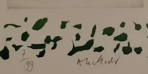 Pierre Alechinsky - Triade Bleue kopen? Bied vanaf 900!