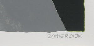 Yvonne Zomerdijk - Zeefdruk, Kakelvers - Ingelijst kopen? Bied vanaf 1!