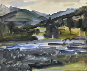 Hein Stork - Duinlandschap bij Schrool Zaandam kopen? Bied vanaf 1!