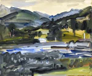 Hein Stork - Duinlandschap bij Schrool Zaandam verkocht voor € 1!