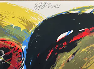 Walter Stöhrer - Signierte und nummerierte Original Farblithographie von 1968 - Informel kopen? Bied vanaf 290!