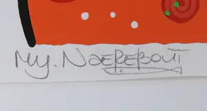 Marianne Naerebout - Zeefdruk, Soultribe - Ingelijst (Zeer groot) kopen? Bied vanaf 50!