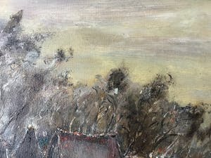 Niet of onleesbaar gesigneerd - Huisjes aan de kade. kopen? Bied vanaf 1!