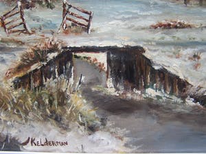 Jan Kelderman - Winterlandschap. kopen? Bied vanaf 60!