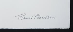Henri Plaat - Gouache op papier, Zonder titel (groot) kopen? Bied vanaf 1!
