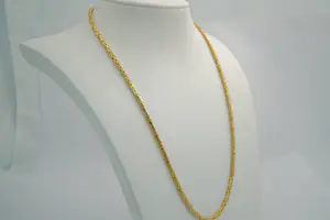 55- Zo goed als nieuwe & massief 18Karaats geelgouden "Konings" ketting kopen? Bied vanaf 1870!