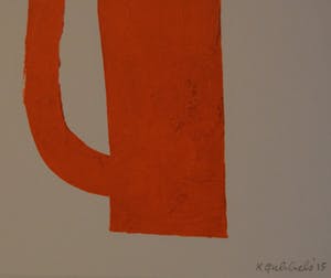 Klaas Gubbels - Baselitz, 2 keer gesigneerd! Oplage 12 ex. kopen? Bied vanaf 325!