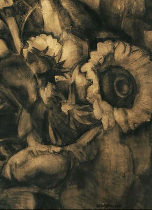 Leo Gestel - Leo Gestel, zonnebloemen. 1917 kopen? Bied vanaf 800!