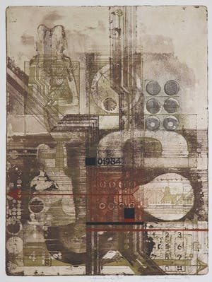 Anne Huitema - Ets, Elementen uit de elektriciteitsvoorziening kopen? Bied vanaf 1!