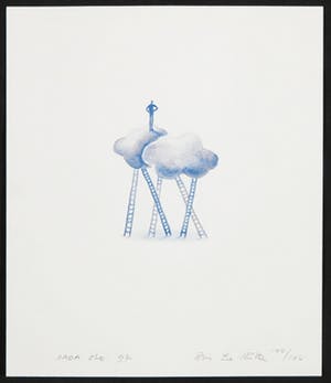 Iris le Rutte - Litho, Wolkenmannetje kopen? Bied vanaf 1!