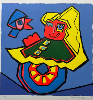 Ad Verstijnen - Zonder titel kopen? Bied vanaf 40!